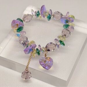 Elegant Multicolor Crystal Bracelet